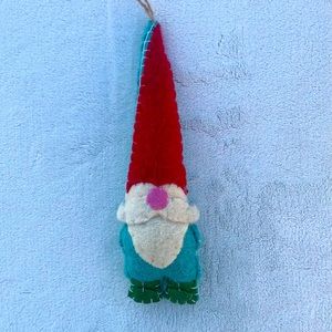 Gnome Plush Heart Love Felt Plush Gnomes